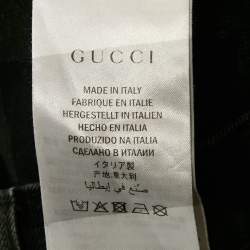 Gucci Black Washed Denim High Rise Jeans S Waist 30"