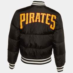 Gucci x MLB Black GG Pirates Stadium Bomber Jacket S