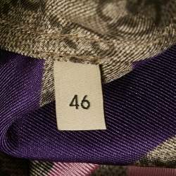 Gucci Multicolor Geometric GG Print Button Front Bowling Zaidf Shirt S