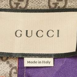 Gucci Multicolor Geometric GG Print Button Front Bowling Zaidf Shirt S