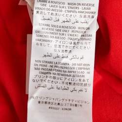 Gucci Red Printed Jersey Crew Neck T-Shirt S