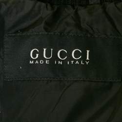 Gucci Black Quilted Puffer Jacket M
