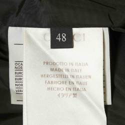 Gucci Black Quilted Puffer Jacket M