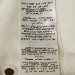 Gucci Off-White GG Print Denim Shorts S