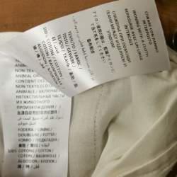 مملوكة مسبقًا Gucci Brown Cotton Wide-Leg Trousers M