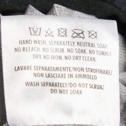 Pre Owned Gucci Navy Blue Diamante Print Nylon Swim Shorts S