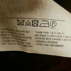 Pre Owned Gucci Brown Horse-Bit Jacquard Single Breasted Blazer L