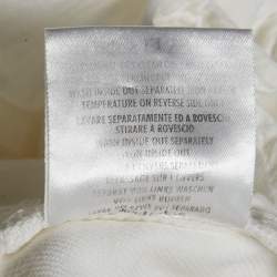 Pre Owned Gucci White Denim Regular Fit Jeans S Waist 32"