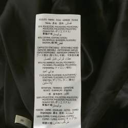 Gucci Black Web Striped Jersey Hooded Jacket M
