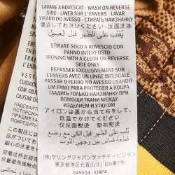 Pre Owned Gucci Brown GG Print Jersey Contrast Trimmed Jogger Pants L