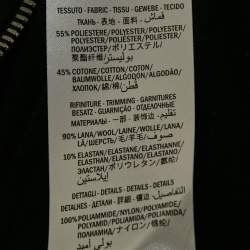 مملوكة مسبقًا Gucci Black Web Accent Technical Jersey Track Jacket L