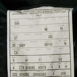 Pre Owned Gucci Blue Wool Felt Regular Fit Blazer L