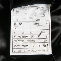 Pre Owned Gucci Burgundy Velvet Single Breasted Blazer L