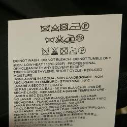 Pre Owned Gucci Black Wool Regular Trousers  L