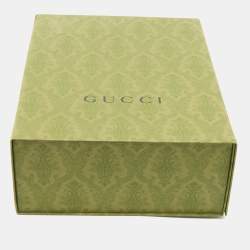 Pre Owned Gucci Navy Blue GG Jacquard Cotton Knit Zip-Up Jacket S