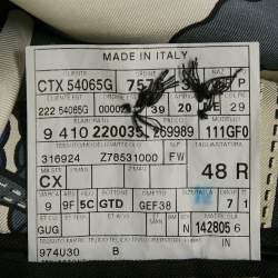 مملوكة مسبقًا بليزر غوتشي غبردين أسود بقصة عادية مقاس متوسط