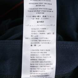 مملوكة مسبقًا بنطلون غوتشي جبرادين كحلي بشريط جانبي مقاس ضخم (اكس لارج)