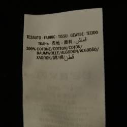 مملوكة مسبقًا Gucci Black GG Web Print Cotton Crewneck T-Shirt S