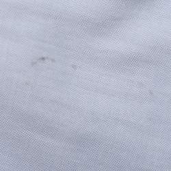 مملوكة مسبقًا قميص غوتشي "دوك" بيّاقة مطرزة ثعبان قطن أزرق مقاس متوسط (ميديوم)