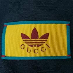 Pre Owned بليزر غوتشي أزرق صوف لباد قياس كبير - لارج