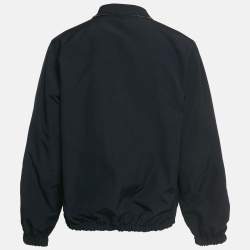 Pre Owned Gucci Brown GG Canvas and Polyester Reversible Jacket M