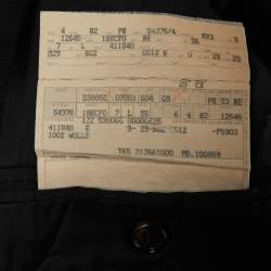 Pre Owned Gucci Black Wool Single Breasted Blazer XXXL