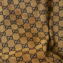 مملوكة مسبقًا Gucci Beige GG Cotton Jacquard Shorts M