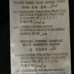 مملوكة مسبقًا Gucci Black GG Logo Side Ribbon Technical Jersey Joggers L