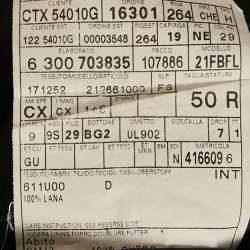 مملوكة مسبقًا جاكيت بليزر غوتشي صوف أسود بقياس كبير ( لارج )