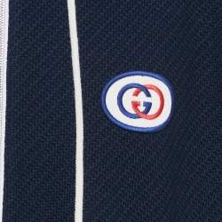 Pre Owned جاكيت غوتشي جيرسي GG متنوع الألوان  نفسي مقاس كبير جداً