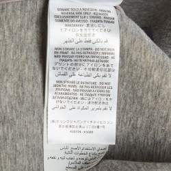 Pre Owned سويت شيرت غوتشي بيج بطبعة جماجم من قماش النيوبرين مقاس متوسط