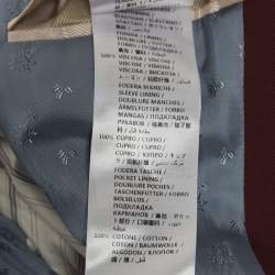 مملوكة مسبقًا معطف غوتشي شعر الجمل بني و ياقة مخملية مزدوج الصدر مقاس متوسط (ميديوم)