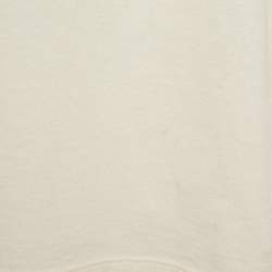 Pre Owned Gucci Cream Printed Jersey Short Sleeve Crewneck T-Shirt M