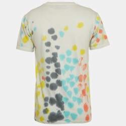 Pre Owned Gucci Multicolor Jersey Vintage Logo Tie Dye T-Shirt XS