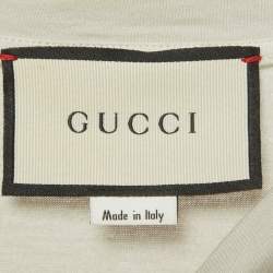 Pre Owned Gucci Multicolor Jersey Vintage Logo Tie Dye T-Shirt XS