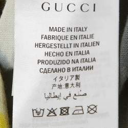 Pre Owned Gucci Multicolor Jersey Vintage Logo Tie Dye T-Shirt XS