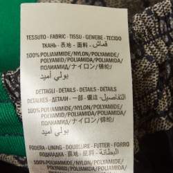 Pre Owned Gucci Grey Synthetic GG Supreme Web Stripe Print Sweat Pants L 