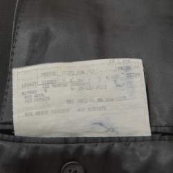Gucci Black Pinstripe Wool and Mohair Blend Regular Fit Suit L 