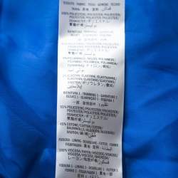 Gucci Blue Perforated Net Magnetismo Jacket S