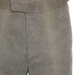 Gucci Beige Cotton Corduroy Trousers L