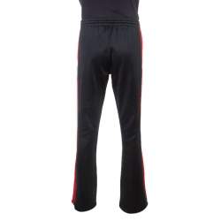 Gucci Black Cotton Jersey Web Striped Track Pants M