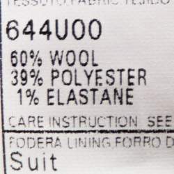 Gucci Brown Wool Tailored Suit XL