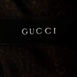 Gucci Brown Wool Tailored Suit XL