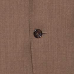 Gucci Brown Wool Tailored Suit XL