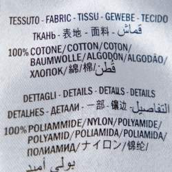 مملوكة مسبقًا Gucci Grey Cotton Logo Tape Detail Sweatshirt S