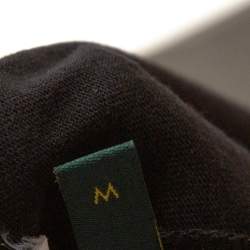 مملوكة مسبقًا Gucci Black Cotton Dapper Dan Oversized Crew Neck T Shirt M 