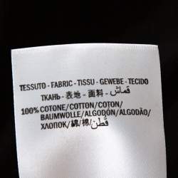 Pre Owned تي شيرت غوتشي رقبة مستديرة كبير دابر دان قطن أسود M