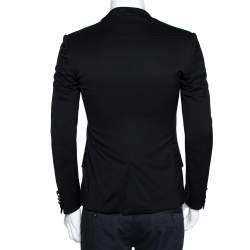Gucci Black Wool Tuxedo Blazer XS