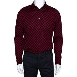 Gucci Solid 100% Cotton Long Sleeve Dress Shirts for Men for sale