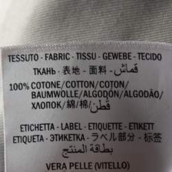 Pre Owned Gucci Charcoal Grey Denim Tiger & Floral Applique Tapered Jeans XL